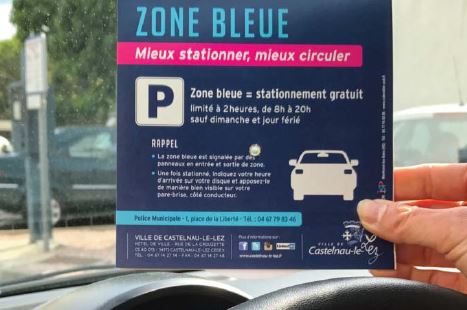 Zone bleue