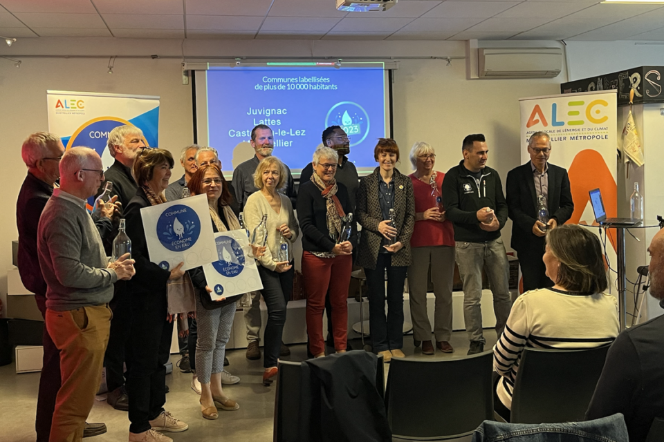 Castelnau-le-Lez obtient le label Commune économe en eau