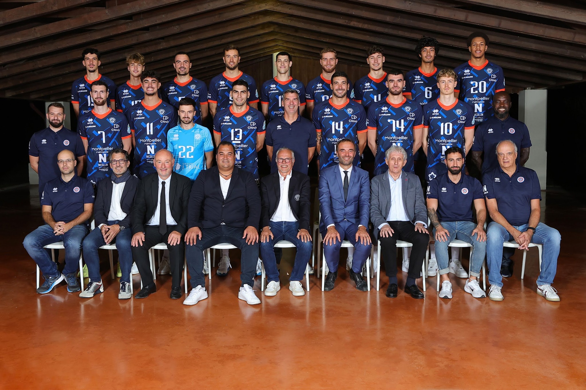 Castelnau-le-Lez à fond avec les volleyeurs du MHSC VB !