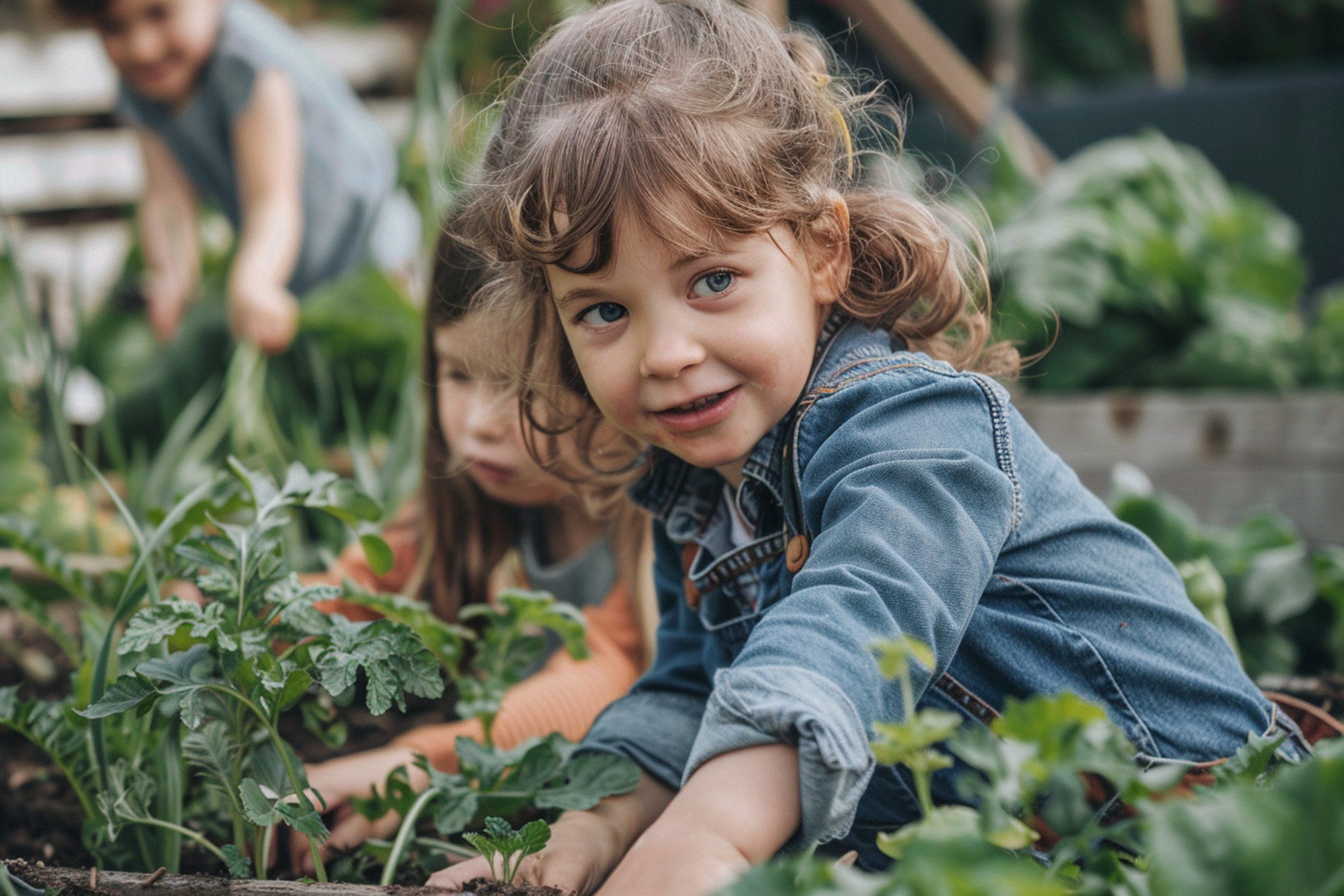 Le potager des enfants s’installe à l’EHPAD Via Domitia !