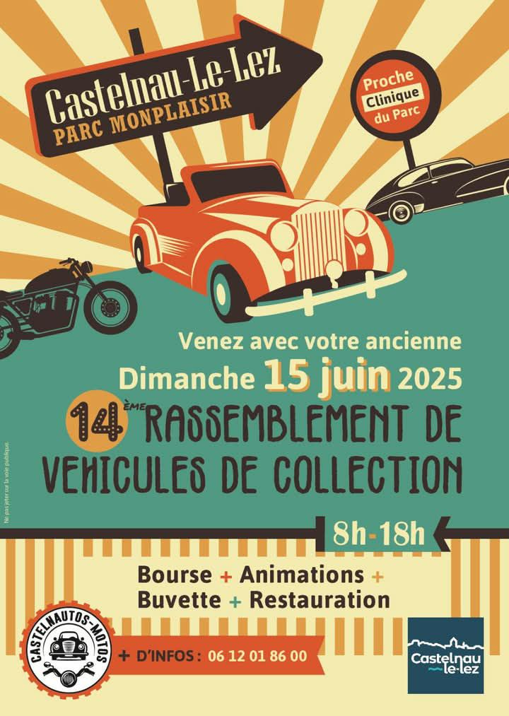 Rassemblement de véhicules de collection