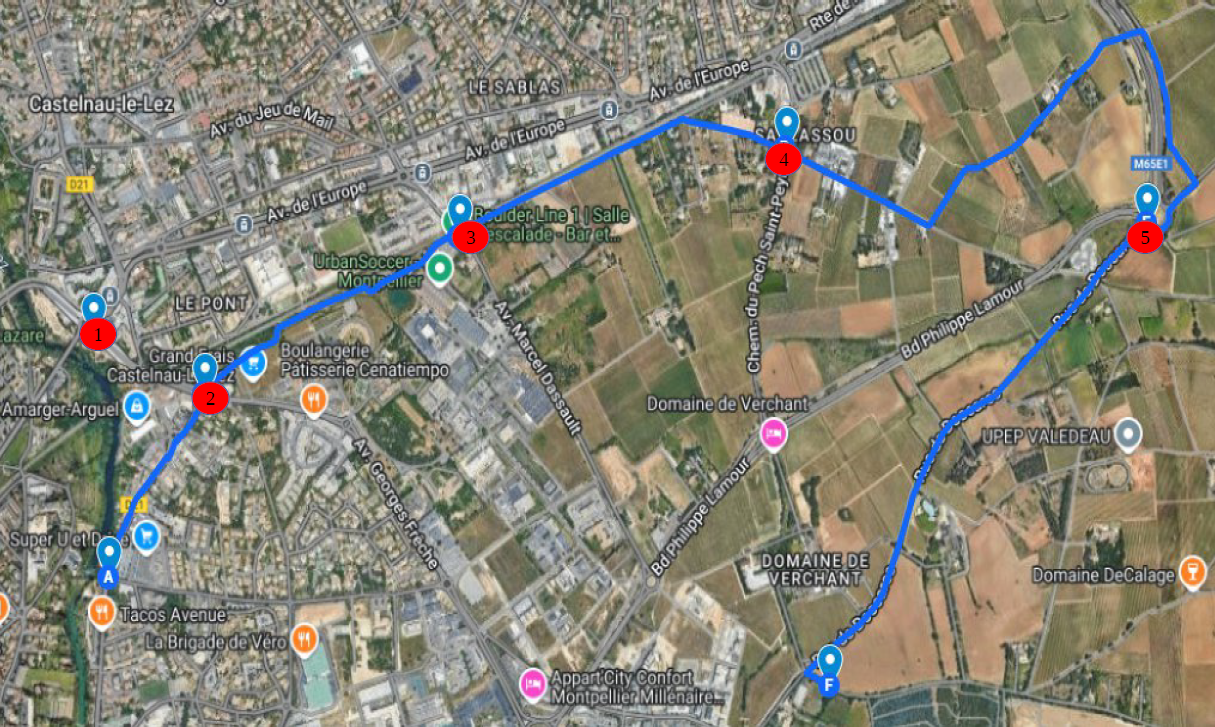 Circulation modifiée à Castelnau-le-Lez du 11 au 13 avril 2025 pour le Montpellier Run Festival