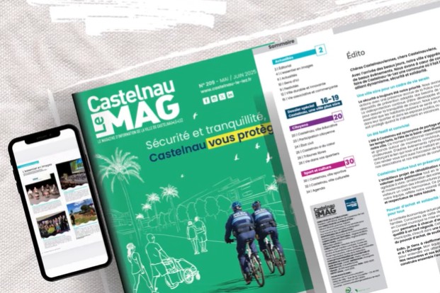 Couverture du Castelnau Mag 209