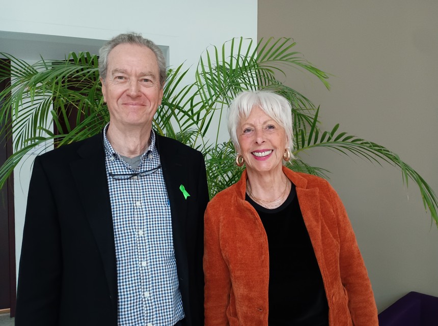 Portraits de Dominique Favier et Daniella Trochu, membres de l'AFFDO