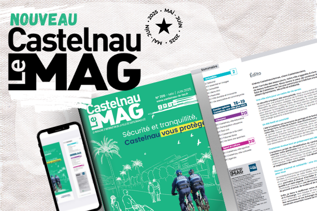 Castelnau Mag mai-juin 2025 en photo