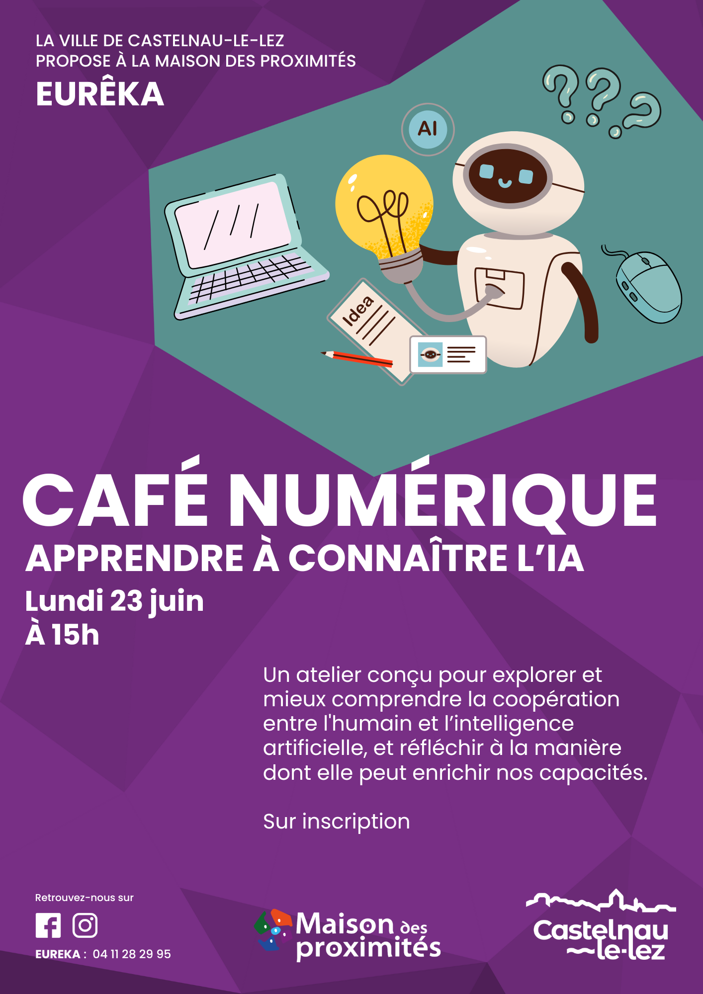 Café numérique : apprendre à connaître l’IA