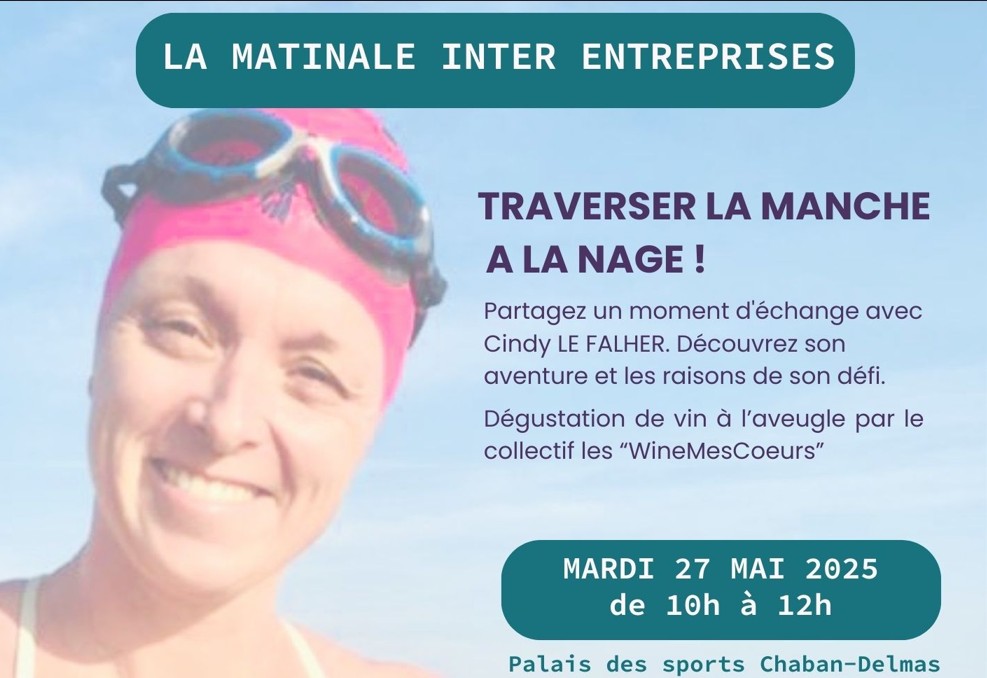 Affiche sur la matinale interentreprises d'Envie de sens