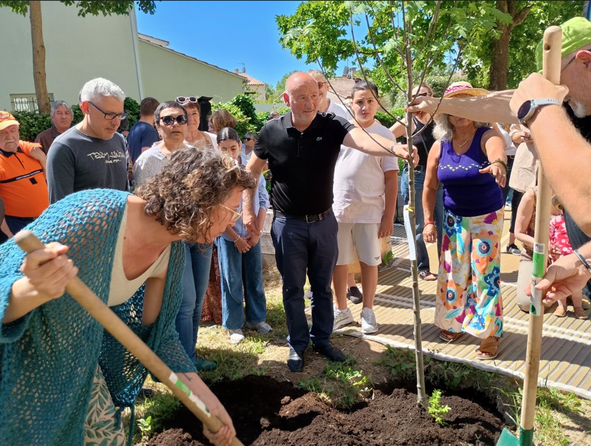 Le nouveau jardin partagé Le Terrain, un havre de paix et de convivialité