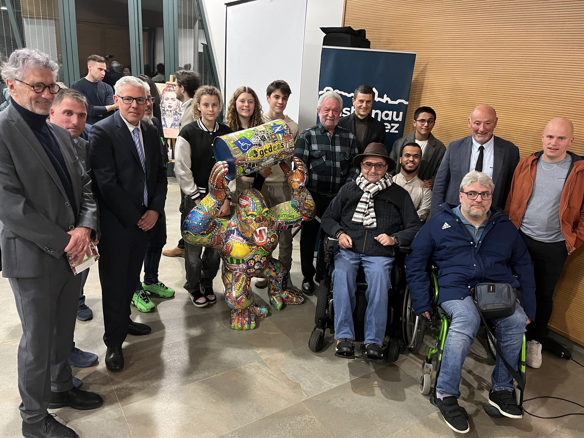 Les participants de la soirée sur la loi handicap du 11 février 2025