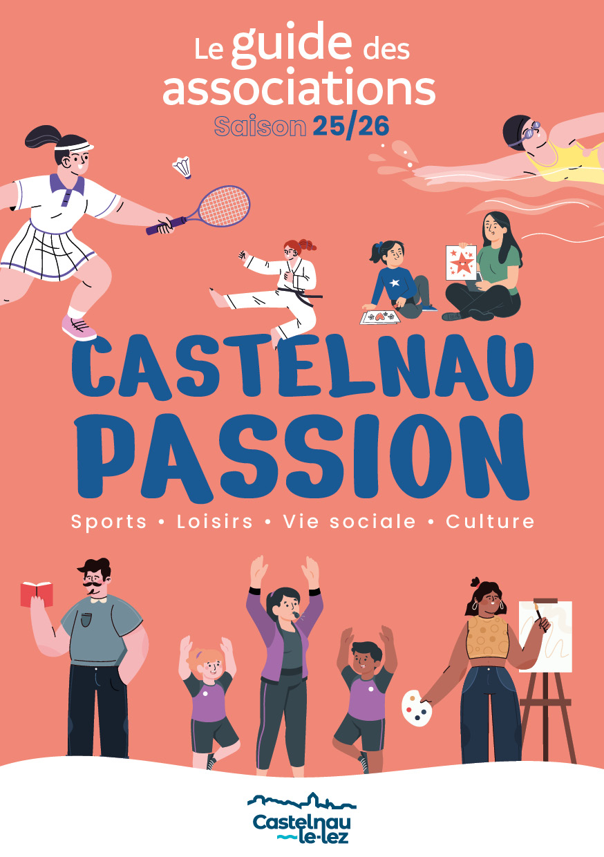 la couverture du guide Castelnau Passion 2025 2026