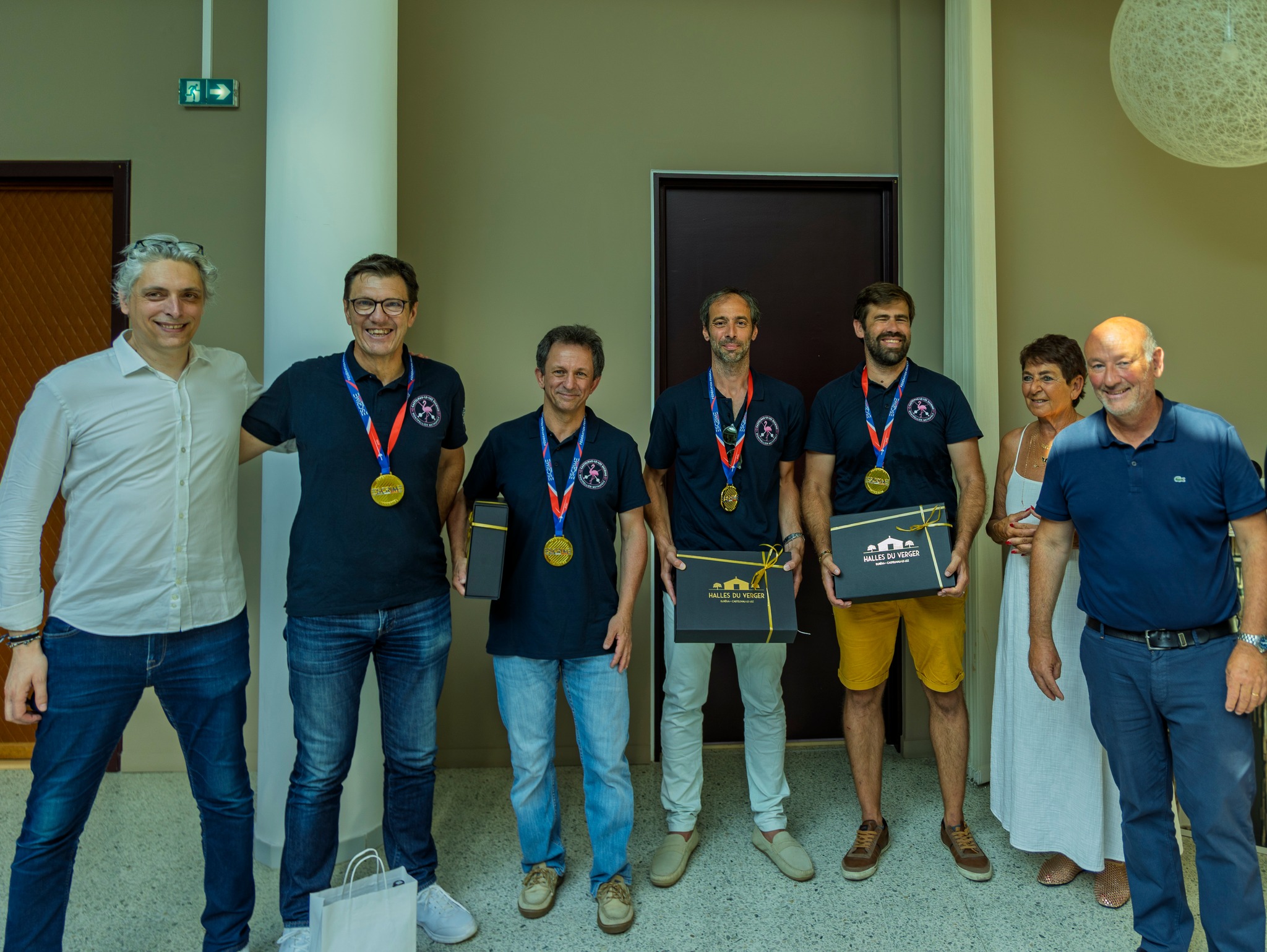 Championne de France, l’équipe vétérans du Club d’escrime mise à l’honneur par la municipalité