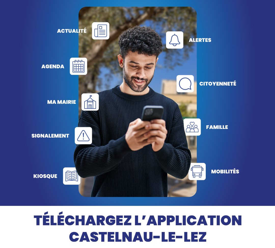 Application mobile de Castelnau-le-Lez : tous vos services à portée de main