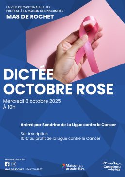 Dictée Octobre Rose