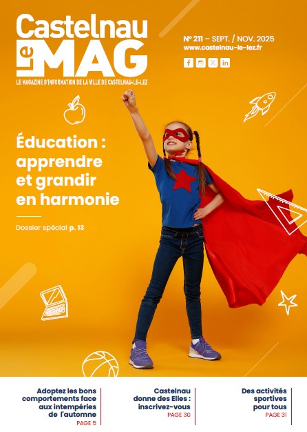 Couverture magazine castelnau mag