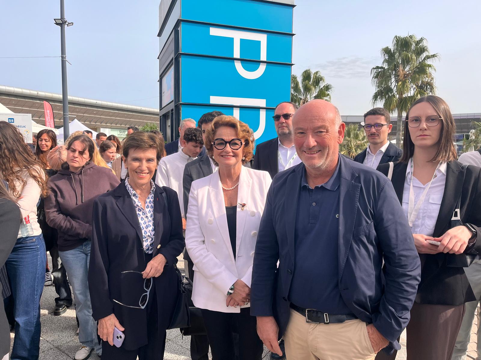 Le Maire de Castelnau-le-Lez présent au Forum Un Monde Nouveau