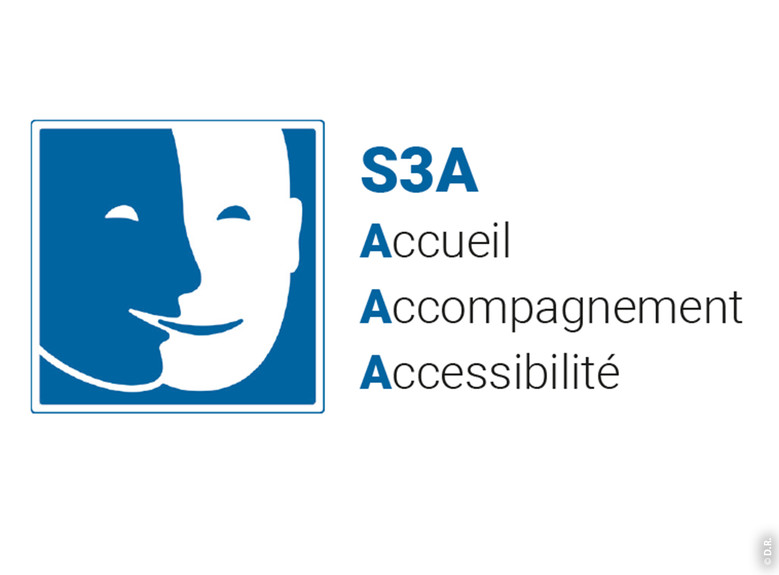 Logo S3A d'un visage