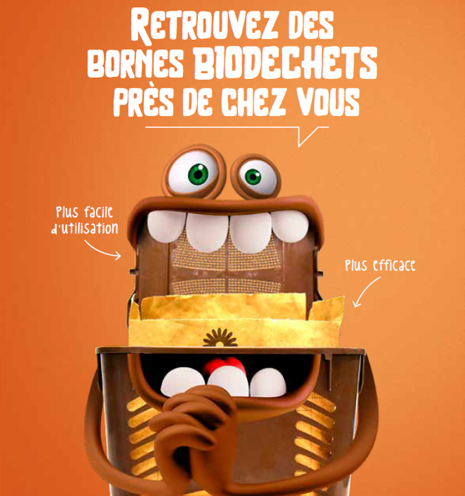Un nouveau mode de collecte des biodéchets par Montpellier Métropole