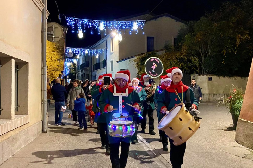 Lancement des illuminations de Noël