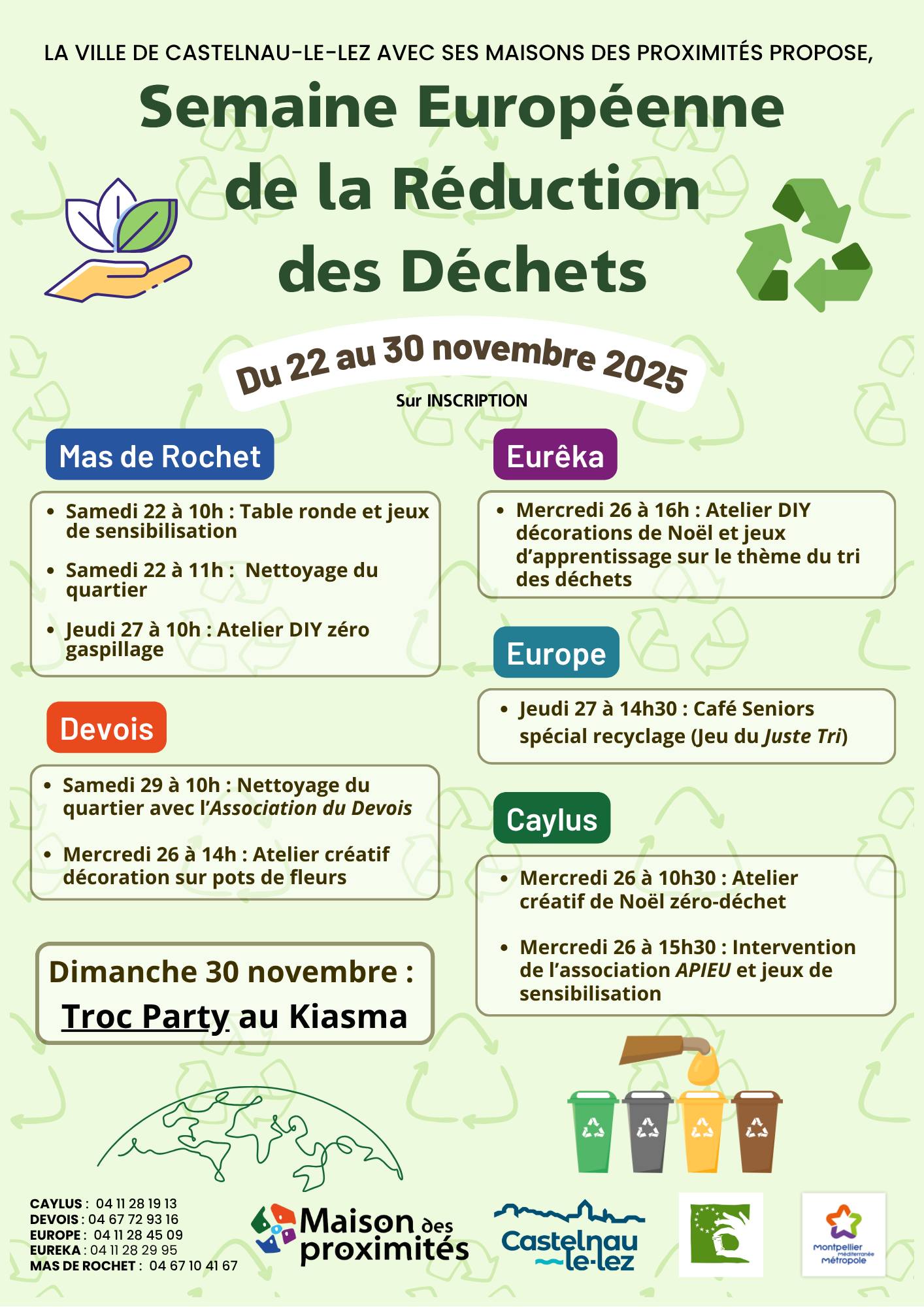 affiche serd 2025 sur fond vert