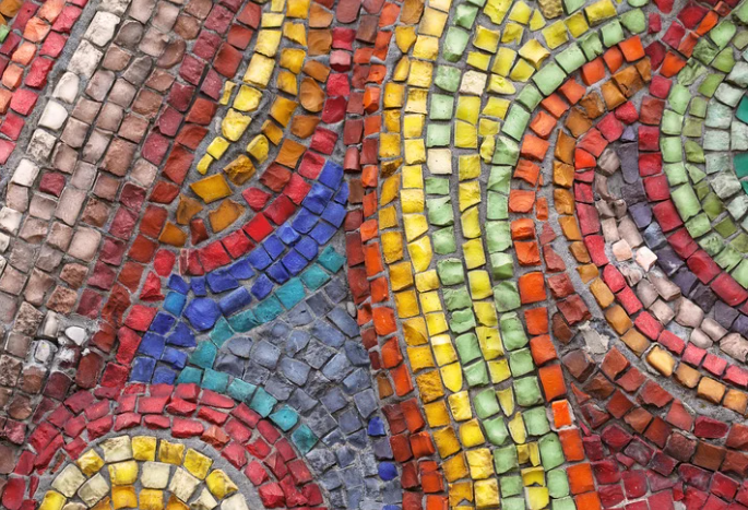 Lundi créatif – mosaïque