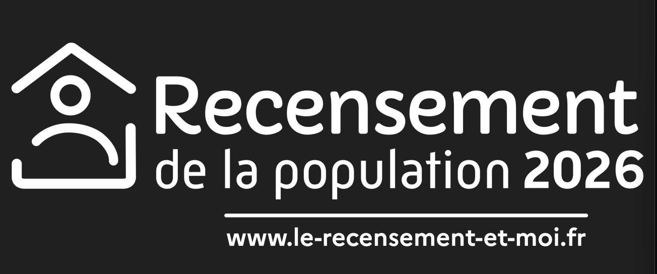 Logo du recensement 2026