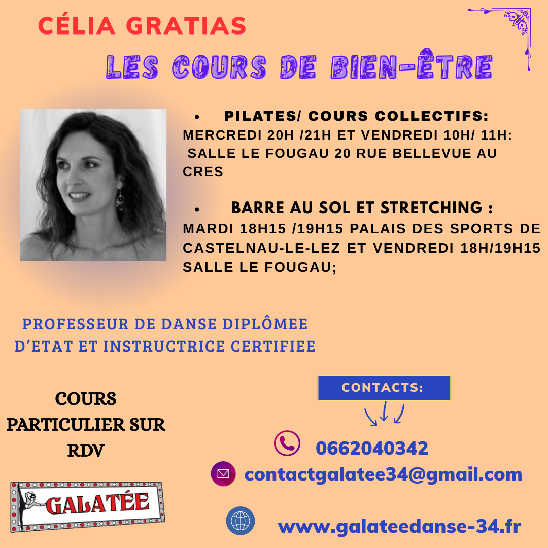 Pilates et Barres au sol – Stretching / Galatée
