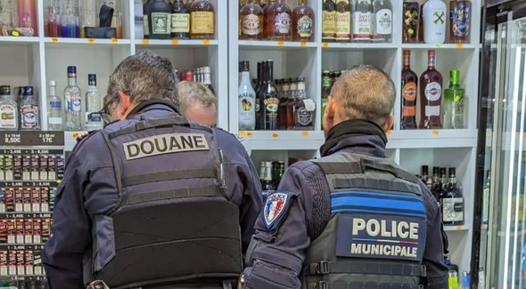 Opération de douane en collaboration avec la police municipale de la Ville de Castelnau-le-Lez