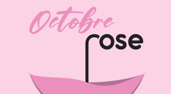 Des parapluies roses pour Octobre rose  