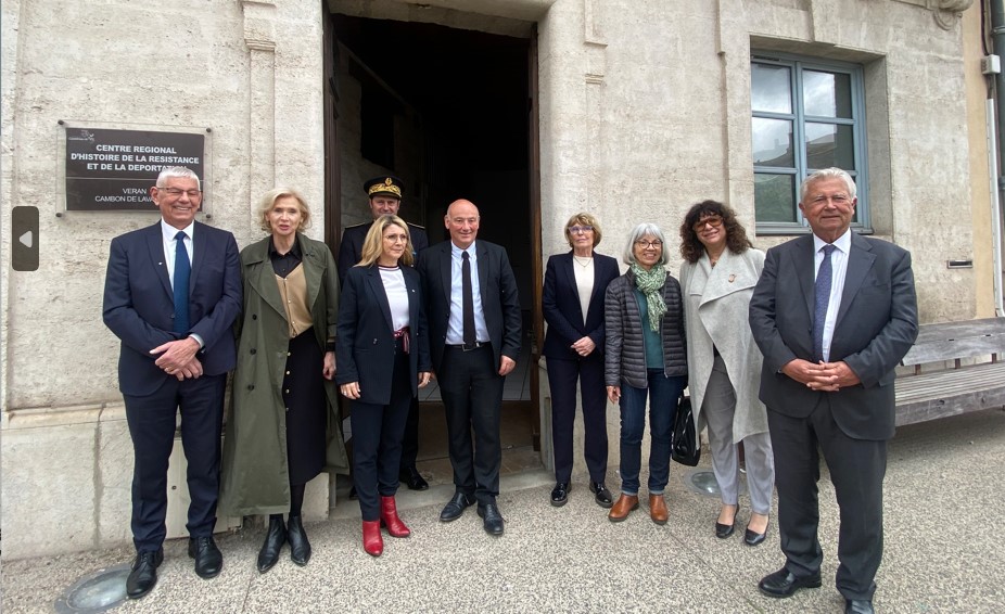 La Secrétaire d’Etat Patricia Miralles en visite à Castelnau-le-Lez